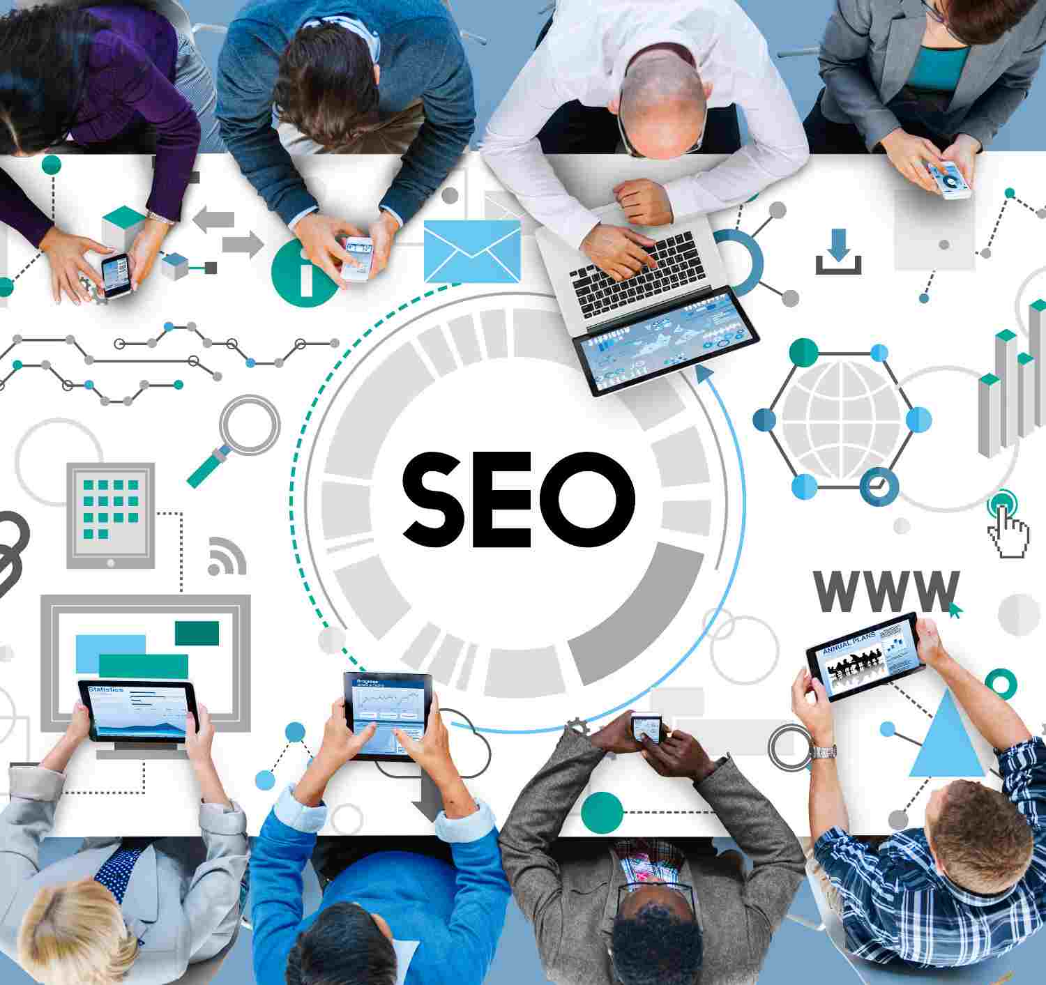 SEO performance report showing organic traffic growth for a Noida retail business